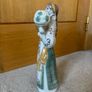 Vintage Porcelain Figurine Hand Painted Bottle Decanter Image 4