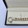 Brand New Heavy 925 Silver  Curb Link Bracelet Image 4