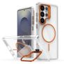 Samsung Galaxy S26 Ultra Bright Color Clear MagSafe Lens Frame Holder Phone Case Image 8