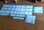 welger ap 530 sticker kit