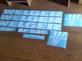 welger ap 530 sticker kit