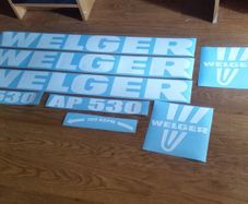 welger ap 530 sticker kit