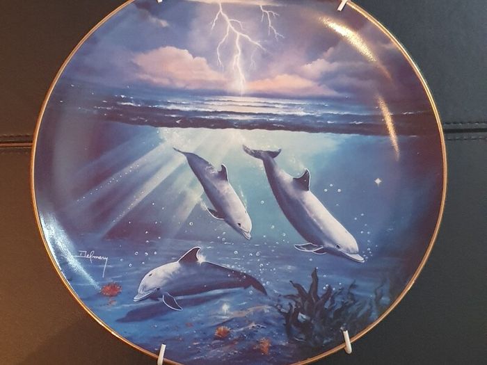 Franklin Mint Limited Edition Fine Porcelain Decorative Plate