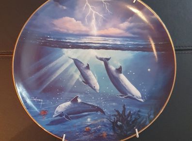 Franklin Mint Limited Edition Fine Porcelain Decorative Plate