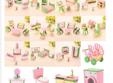 Doll House Wooden Furniture