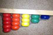 Wooden abacus