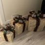 Set of 3 Illuminated Christmas Presents Decor for Indoor Use Image 6