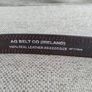 Leather belt by AG Belt Company Ireland 46 inches or 115cm in very good condition and was used once FREE STANDARD POSTAGE INCLUDED Image 2