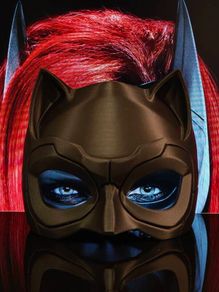 3D Printed Catwoman Mask / Cosplay
