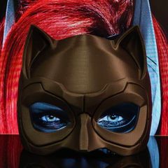 3D Printed Catwoman Mask / Cosplay