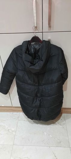 Girls M&S coat black age 10/11