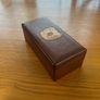 Vintage British Made Leather Jewellery Box Image 4