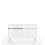 New Ouellette 137.5 Cm Wide 3 Drawer Sideboard Image 2