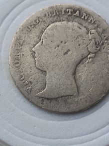 victorian silver coin