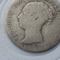 victorian silver coin