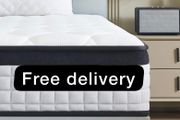King Size Mattress 5FT,9 Inch 9-Zone Orthopedic Mattress with Memory Foam &amp; Pocket Springs