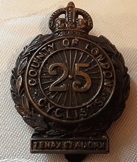 County of London cyclists 25th battalion