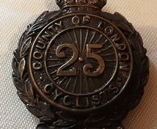 County of London cyclists 25th battalion