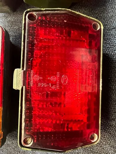 Military jeep trailer tail lights land rover G Wagen Sankey Unimog