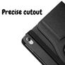 For Apple iPad 2022 10th Gen Tablet Case 360 Rotating PU Leather Cover - Black Image 2