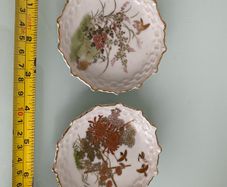 Two Antique Japanese Trinket Dishes