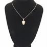 Vintage 925 Sterling Silver Signed Georg Jensen Cameo Shell Necklace Image 10