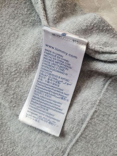 Tommy hilfiger Vivie crew neck jumper Size xs grey ptp 23" in excellent condition