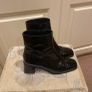 Office patent leather ankle boot size 6 - worn once Image 2