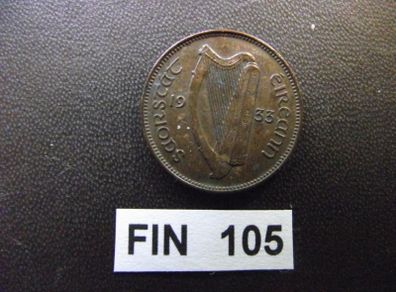 Irish Free State. 1933 Farthing. Fair condition!