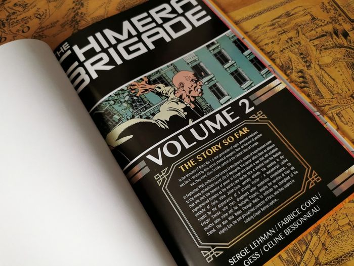 The Chimera Brigade ! Volume 2 + Volume 3 ! Hardcovers ! 2015 ! by Titan Books !