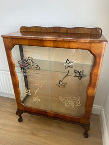 Vintage Glass Unit / Cabinet