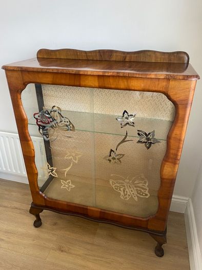 Vintage Glass Unit / Cabinet