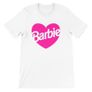 Barbie t-shirt Malibu Beach Graphic Tee, Premium Crewneck T-shirt Heart Baby Doll Let's Go Party  t-shirt for adults and kids Image 3
