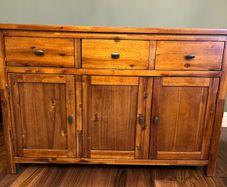 Solid Mahogany Sideboard