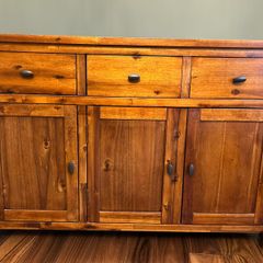 Solid Mahogany Sideboard