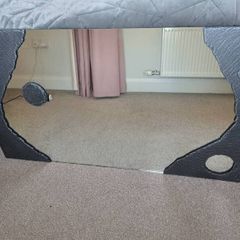 Large Nick Alma Slate mirror
