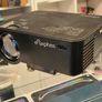 ELEPHAS LED Projector Multimedia LED Mini Video Projector for Home Theater Support 1080P PC Laptop PS4 Phones Xbox and TV Box etc, Black/ Used Image 3