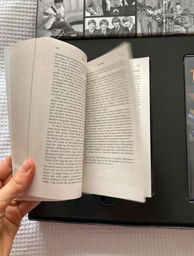 The Beatles collection book and dvd
