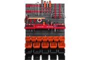 41pcs Storage Sets For Tools Parts Boxes Bins Hooks Pegboard