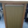 Solid Wood Butcher Block Kitchen Cabinet on casters Image 5