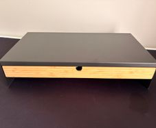 IKEA Monitor Stand with Drawer