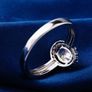 White Gold Plated Ring Image 4