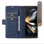 Samsung Galaxy Fold 6 Leather Case Blue - Brand new Image 4
