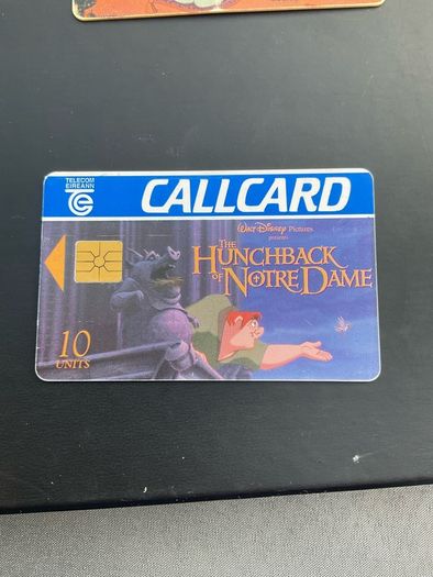 Disney Telecom Eireann callcards from the 90's