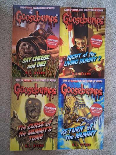 goosebumps books x20
