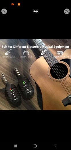 Wireless Guitar Transmitter/Receivers