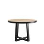 FLEXI 100 Round Extendable Dining Table  100cm to 180cm  Seats up to 8 People Image 8