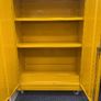 Flammable Liquid Storage Cabinet COSHH Chemical Safety Cabinet on Castors, 910mm Image 2