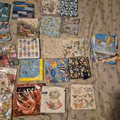 Decoupage napkins