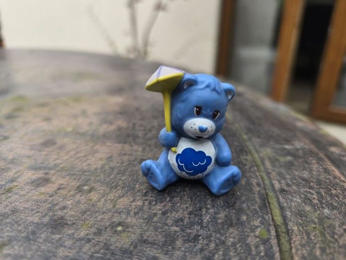 Grumpy Carebear Mini Figure 1983-1984 Kenner A.G.C.